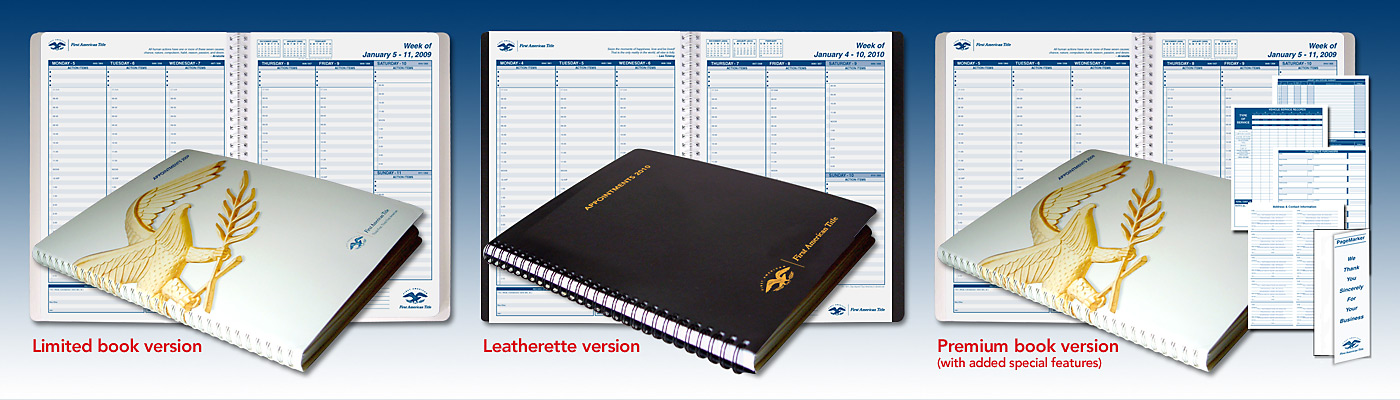 Weekly Planner Appointment Books