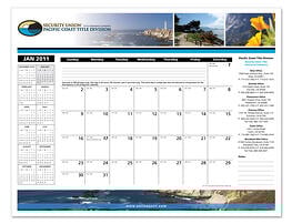 Desk Pad Calendar