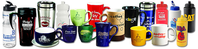 Promotional mugs