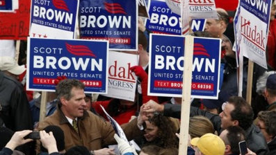 The shortage of Scott Brown campaign signs during the Massachusetts Senate race showed the power of printing