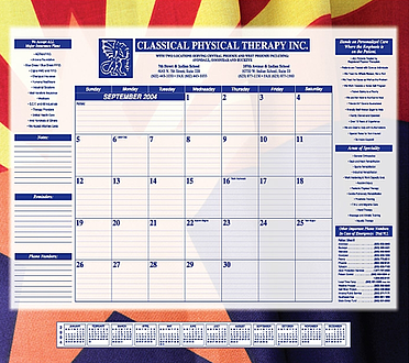 desk pad calenders