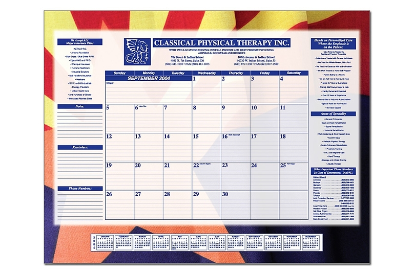 Design Options To Make Your Desk Pad Calendar Stand Out