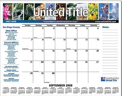 custom deskpad calendars