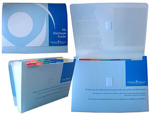 discharge folder