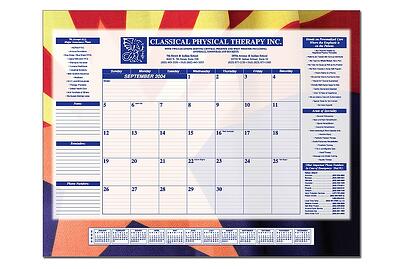 desk pad calendars