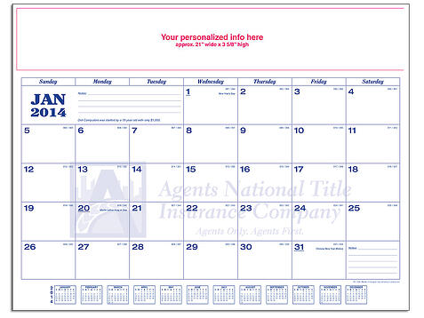 deskpad calendar agent person