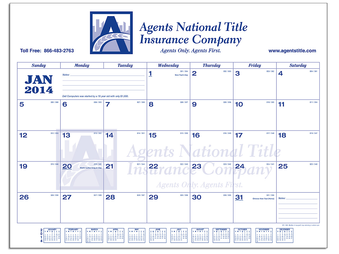 deskpad calendar agent generic