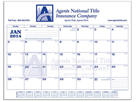 deskpad calendar agent generic