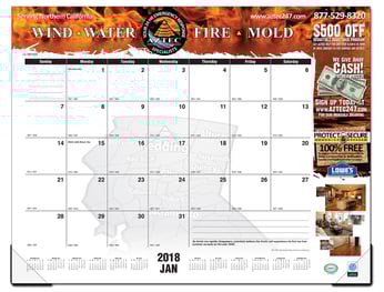 Desk Pad Calendar