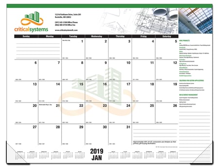 Desk Pad Calendar
