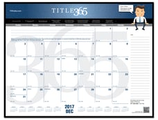 Desk Pad Calendar