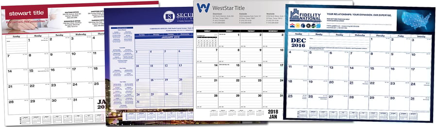 Desk Pad Calendar  Custom Desk Pad Calendar