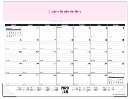 Desk Pad Calendar